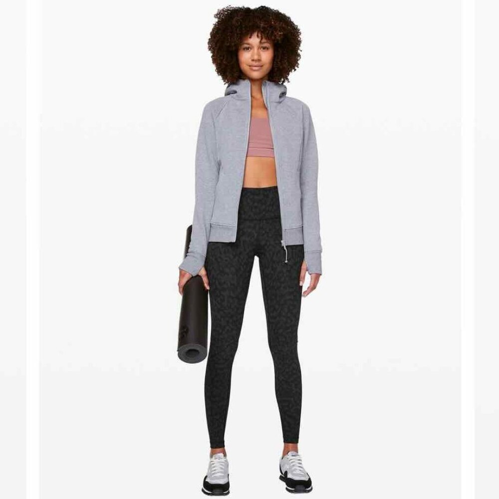 Lululemon Black Gray High-Rise 25" Camo Leggings Women's Size 2 - Picture 4 of 10